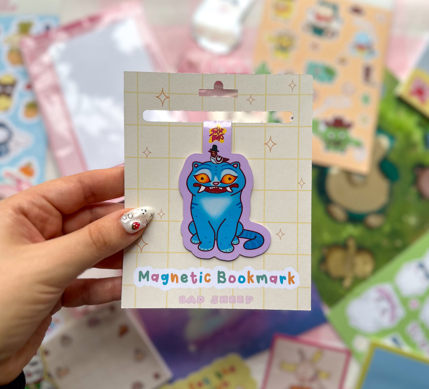 Derpy Tiger Bookmark