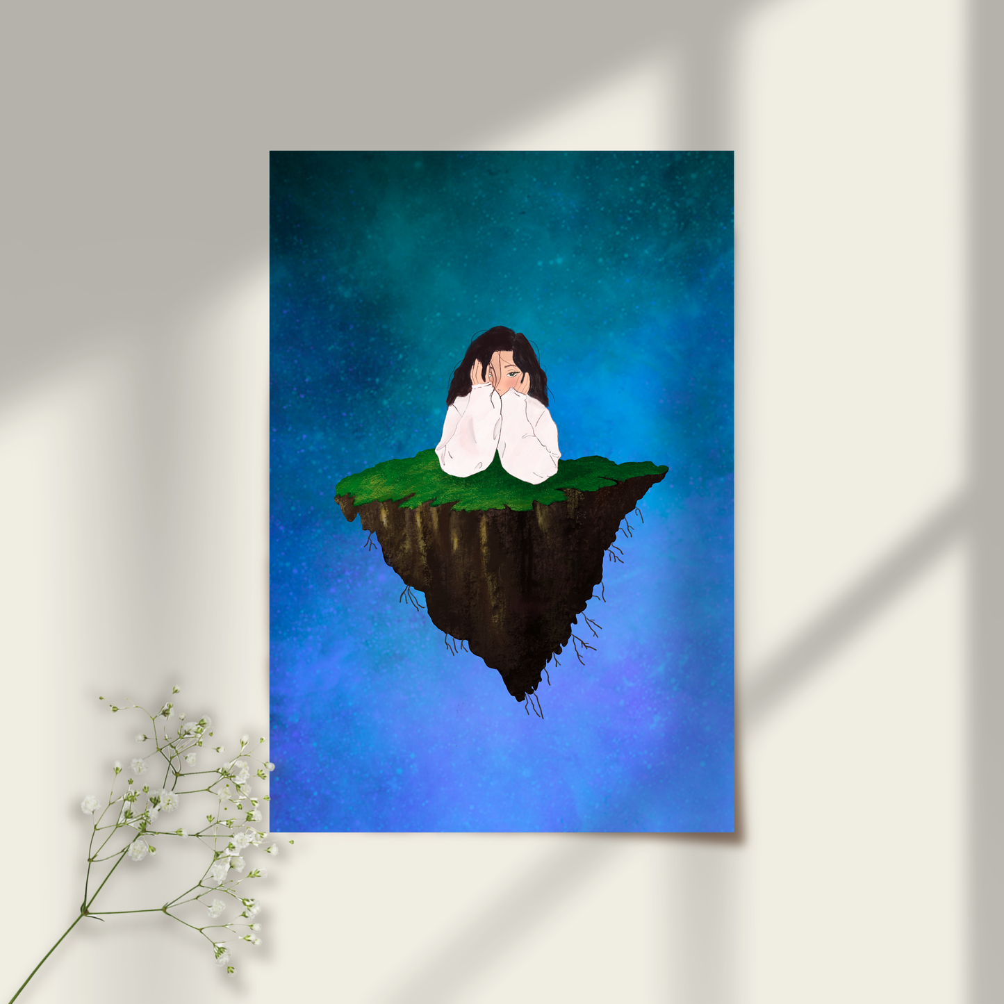 Head in Space Print