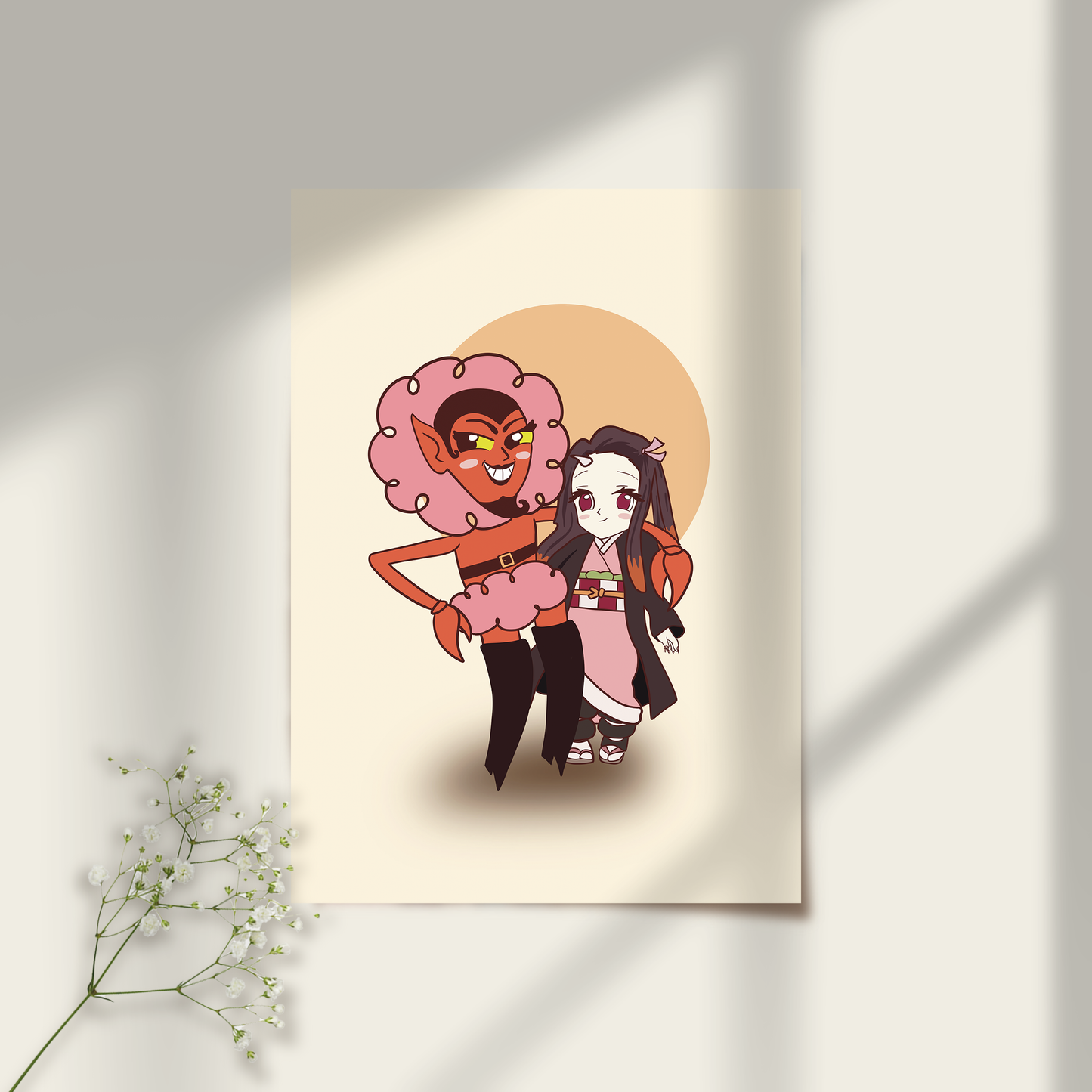 Demon Pals Print