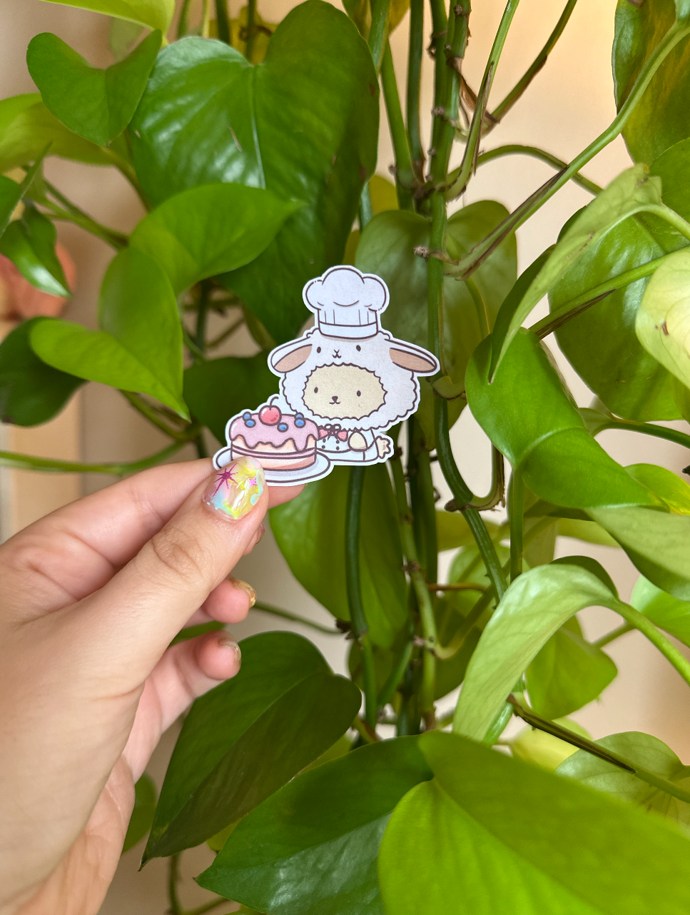 Kuma Bear Making Sweets