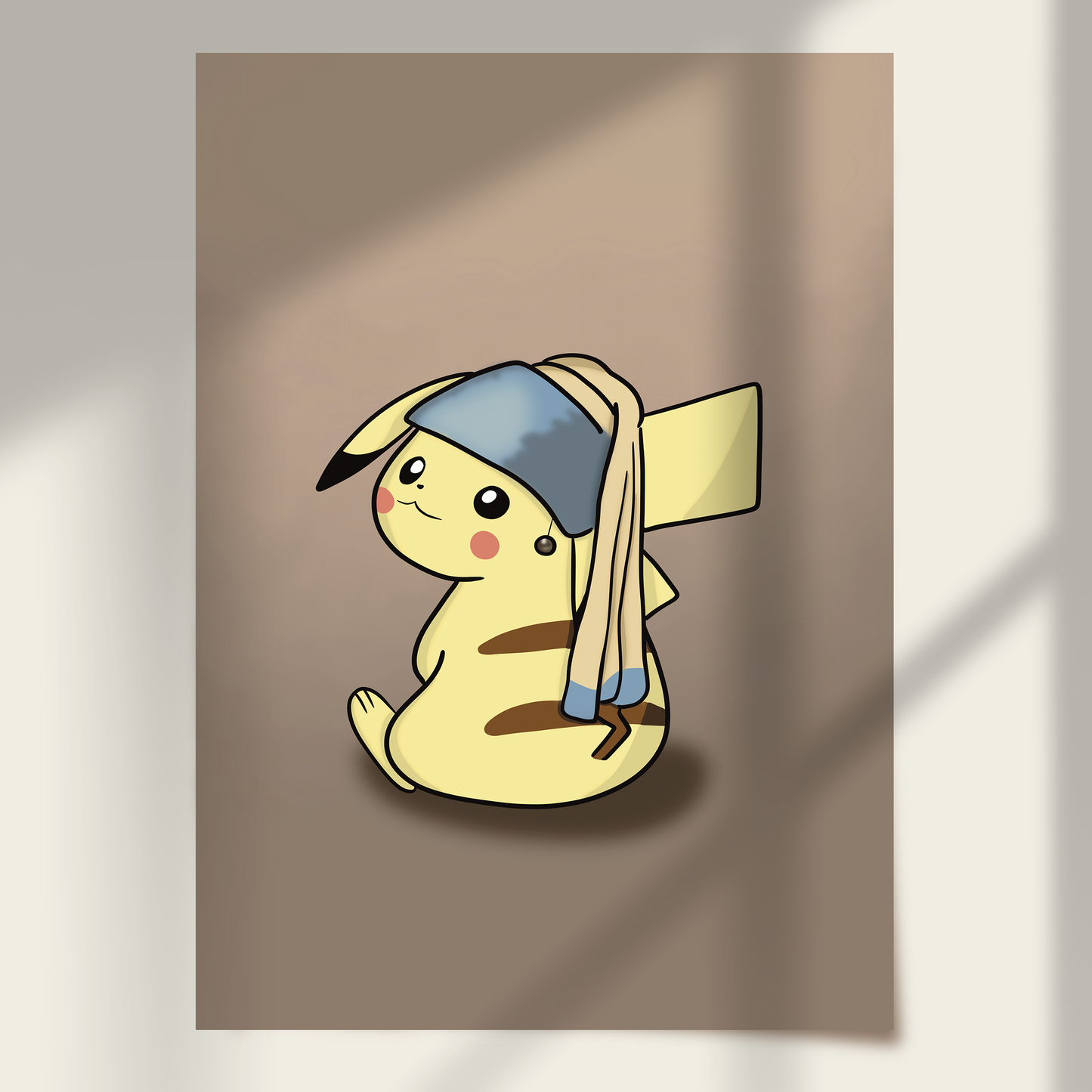 Mouse with a Pearl Earring Print