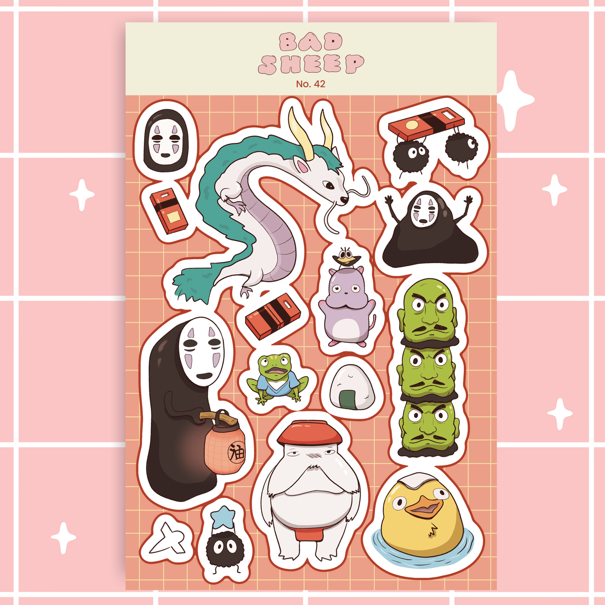 Spirited Sticker Sheet