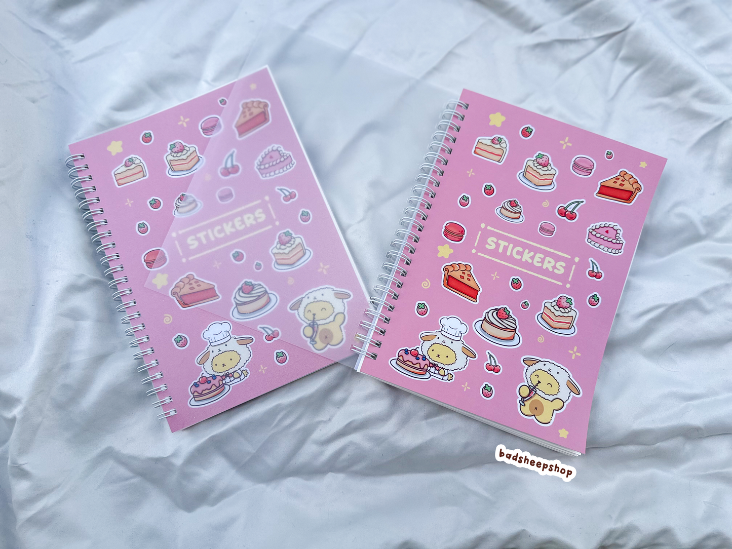 Baked Sweets Reusable Stickerbook