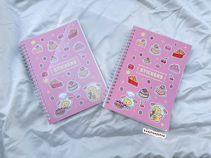 Baked Sweets Reusable Stickerbook