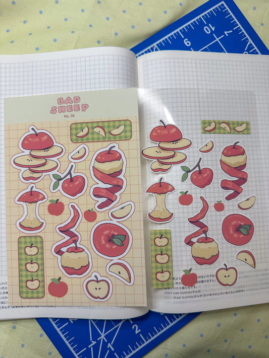 Apple Sticker Sheet