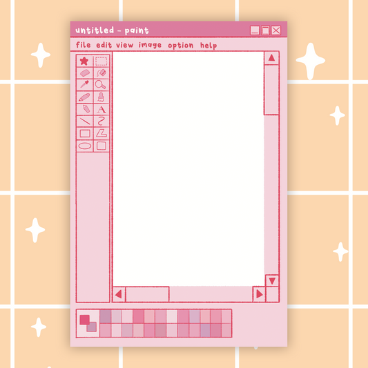 Microsoft Pink Notepad