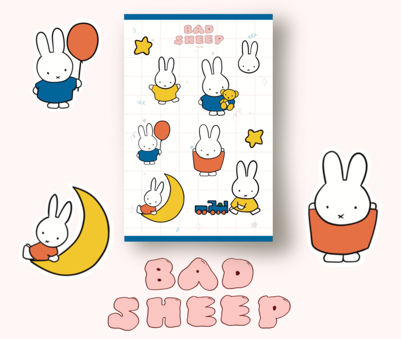 Cute Lil' Miff Sticker Sheet