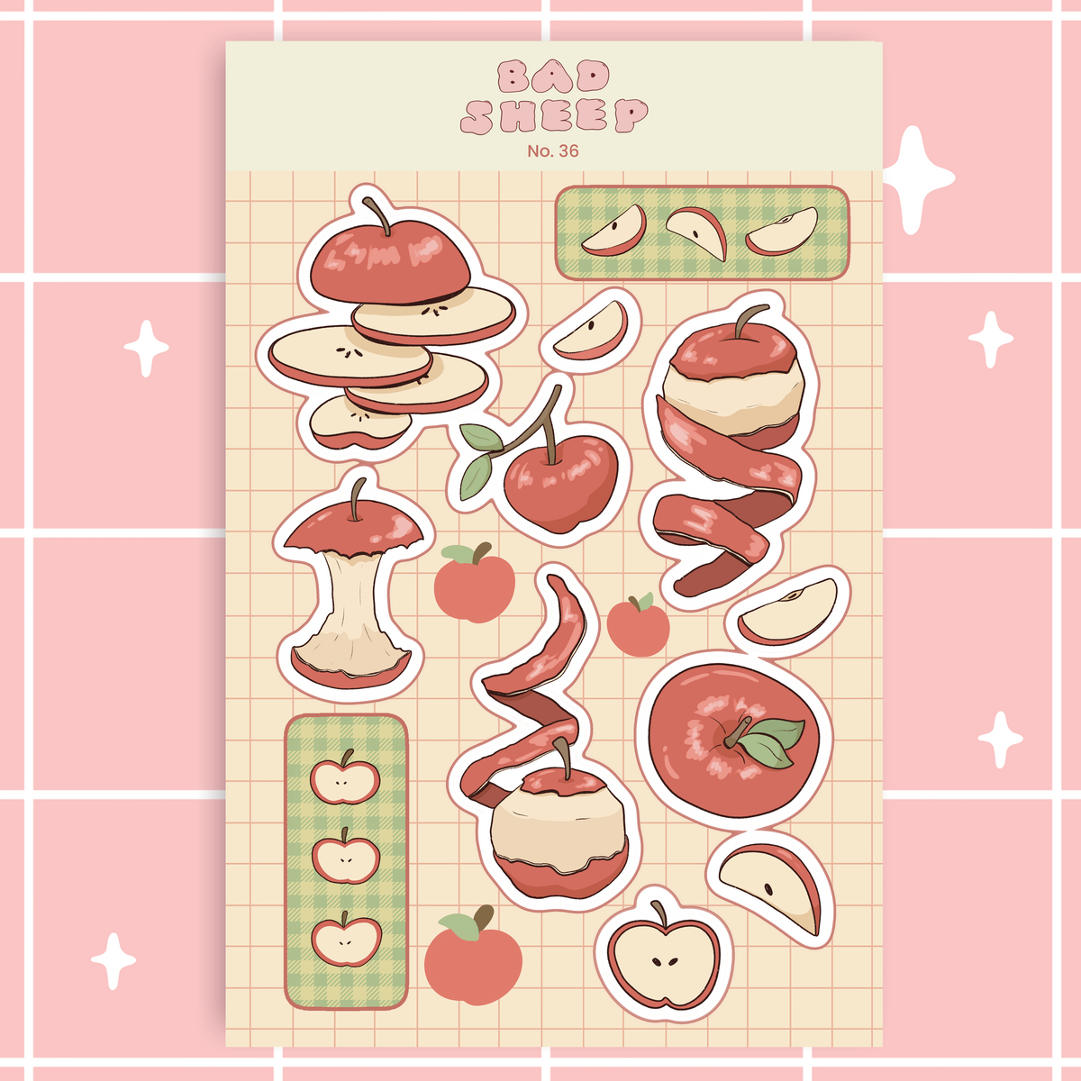 Apple Sticker Sheet