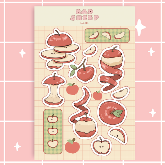 Apple Sticker Sheet