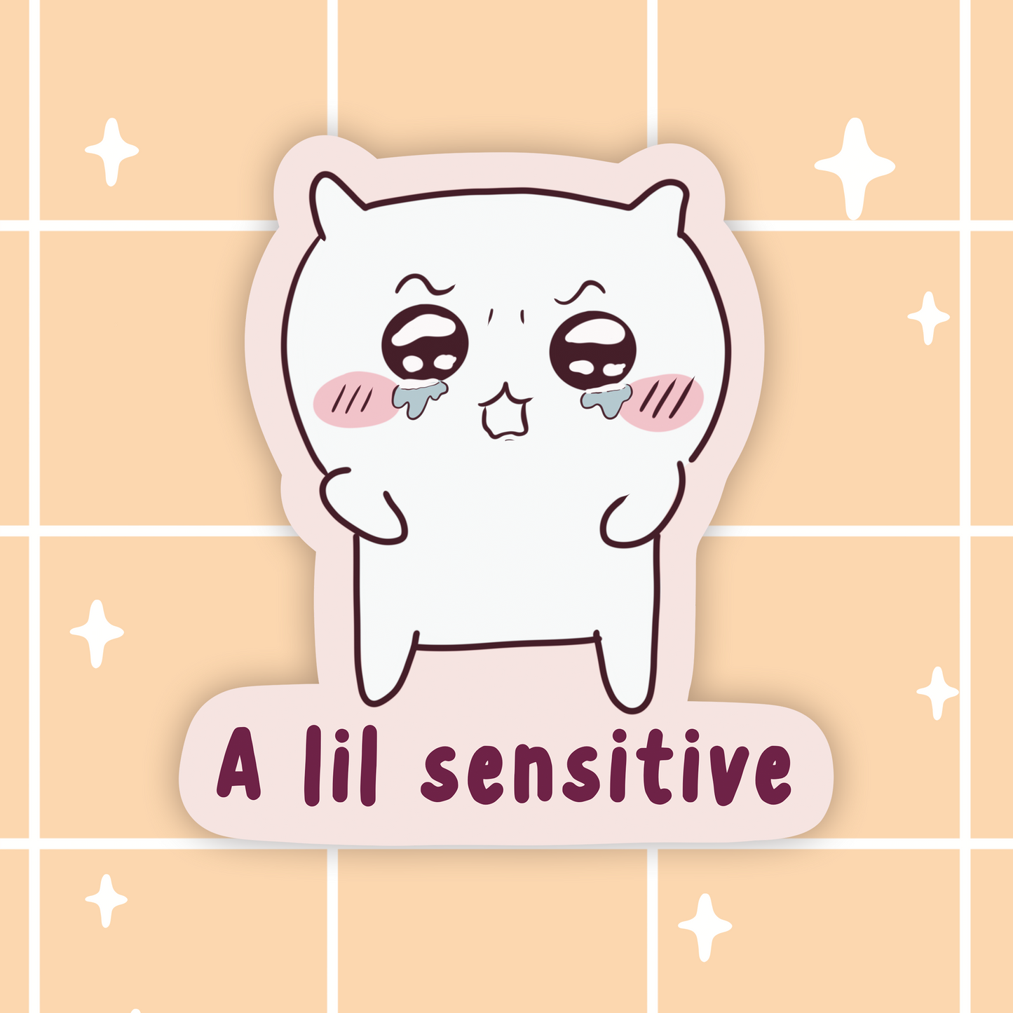 I'm Sensitive Sticker