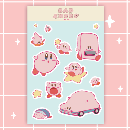 A Balloon Guy Sticker Sheet