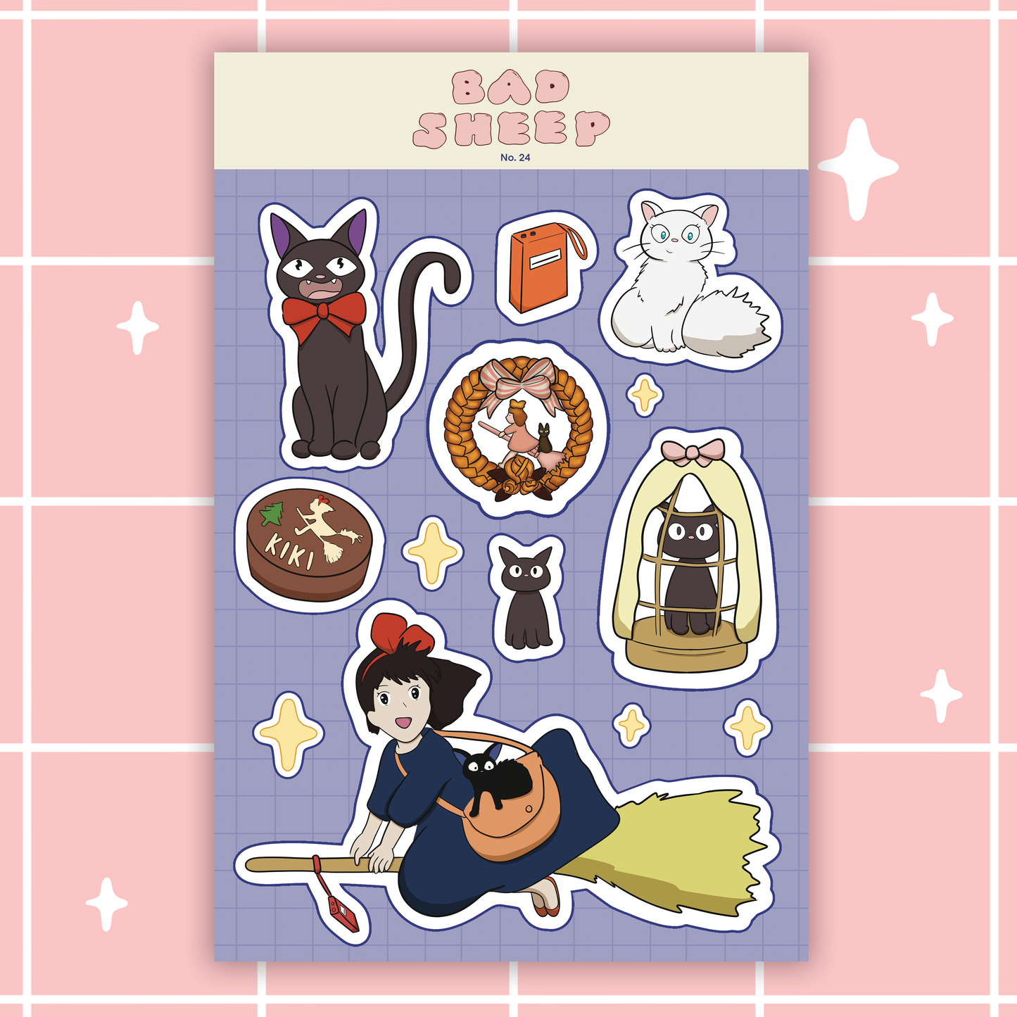 Magical Kiki Sticker Sheet
