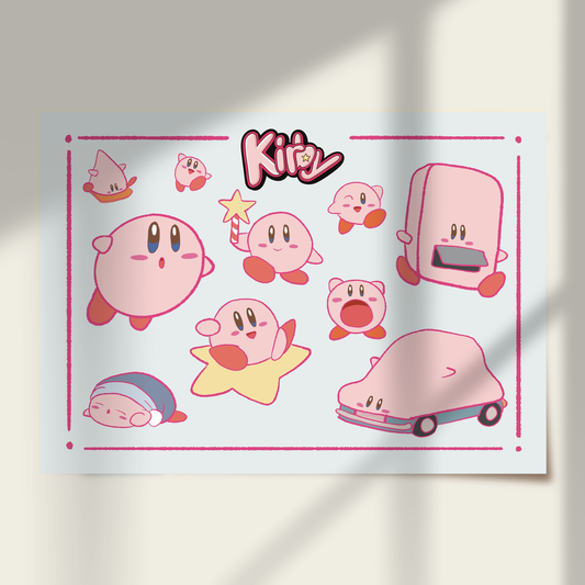 Balloon Guy Print