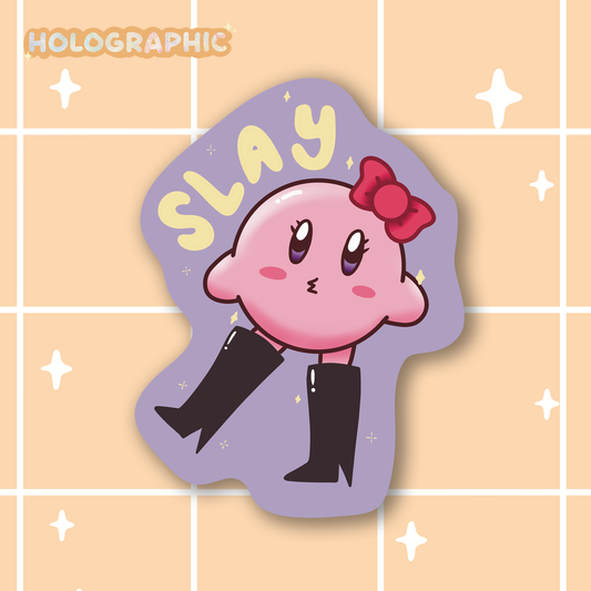 Balloon Babe Slay Sticker