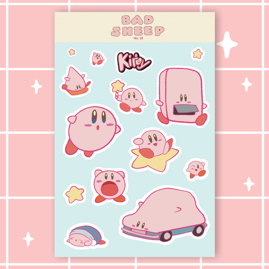 A Kirbz Sticker Sheet