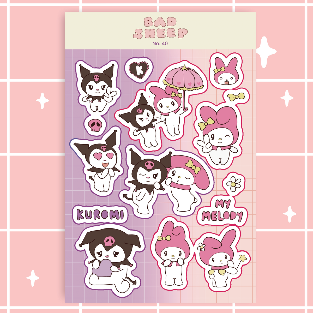 Gal Pals Sticker Sheet