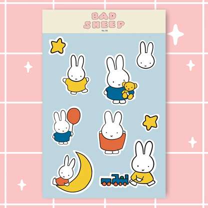 Cute Lil' Miff Sticker Sheet