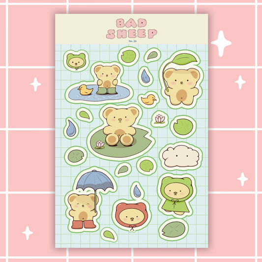 Rainy Day Sticker Sheet