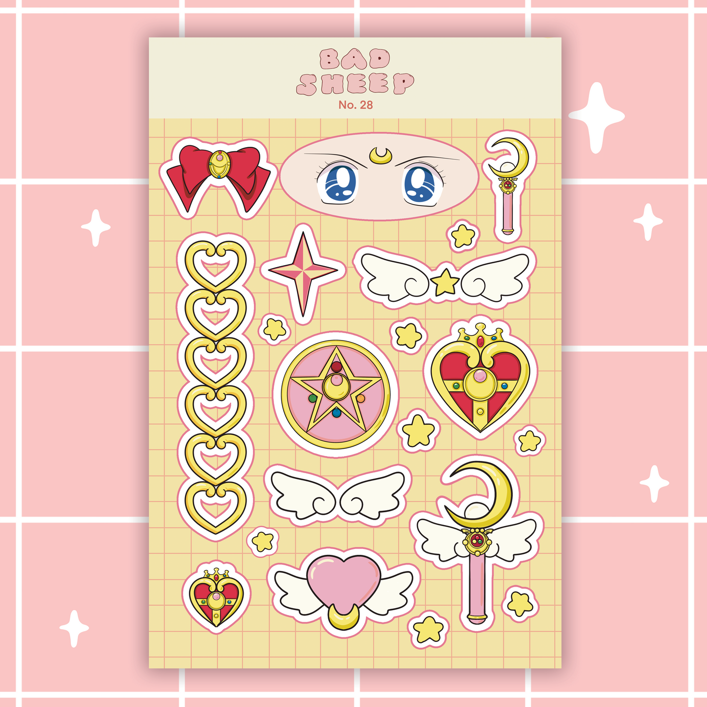 Moon Sailors Sticker Sheet