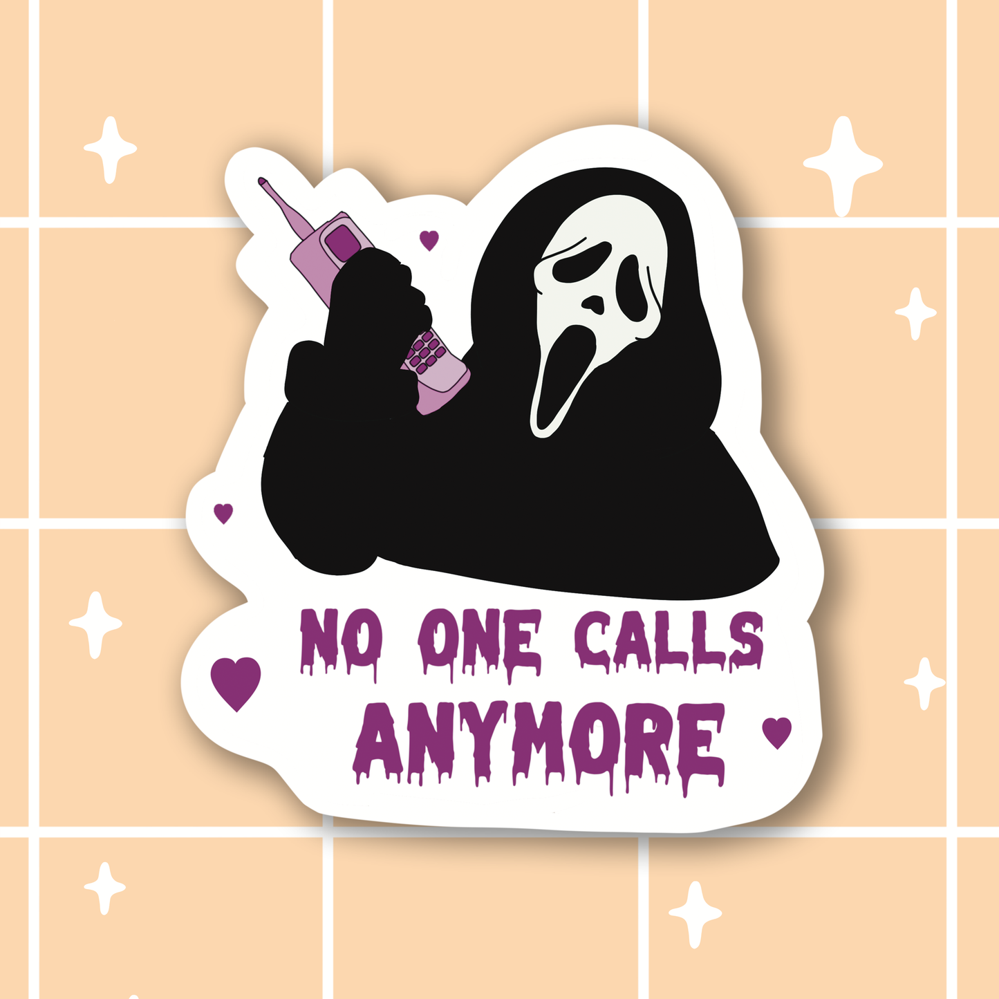 No One Calls Anymore Sticker