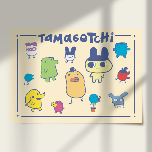 A Gang of Tama Babies Print