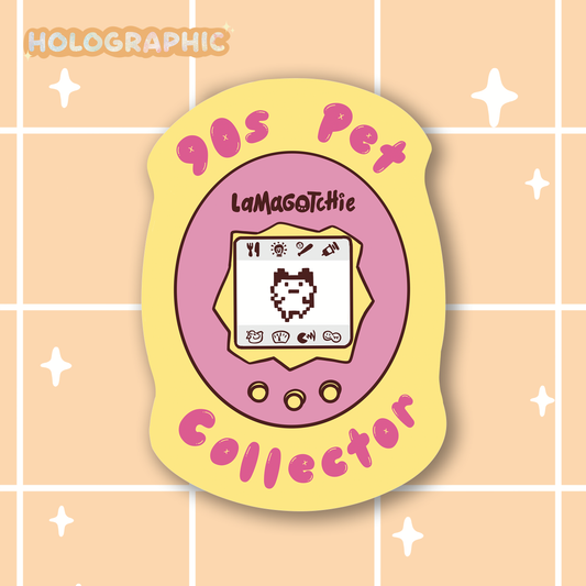 90's Pet Collector Sticker
