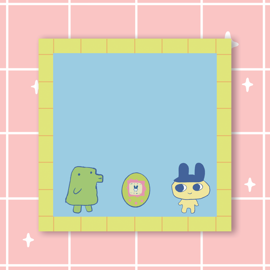 Egg Tama Friends Sticky Notes