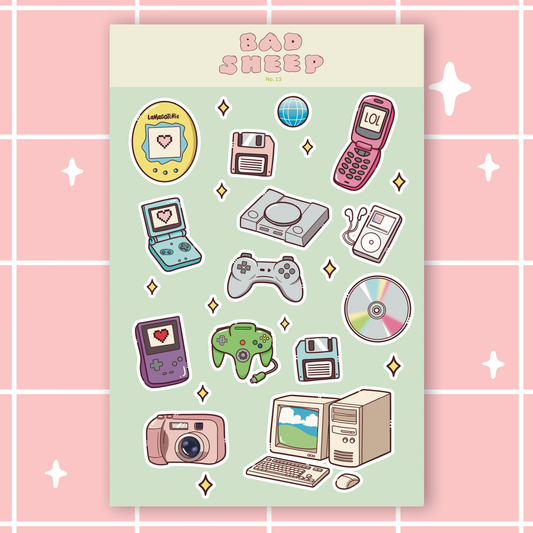 Millenial Tech Sticker Sheet